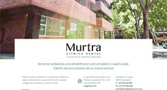 Desktop Screenshot of clinicadentalmurtra.com